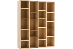 Miliboo Design-Bücherregal Holz eichefarben RYTHM* Bücherregale|Bücherregale