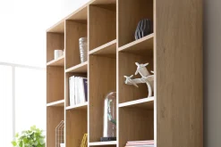 Miliboo Design-Bücherregal Holz eichefarben RYTHM* Bücherregale|Bücherregale
