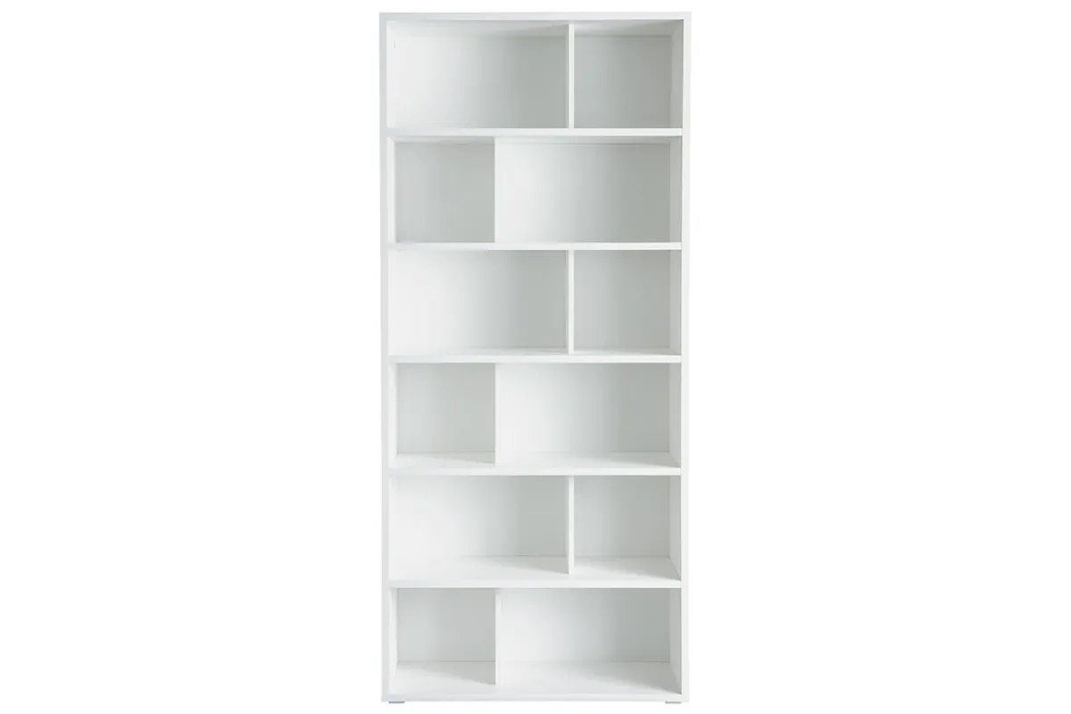 Miliboo Design-Bücherregal Holz Weiß EPURE* Bücherregale|Bücherregale