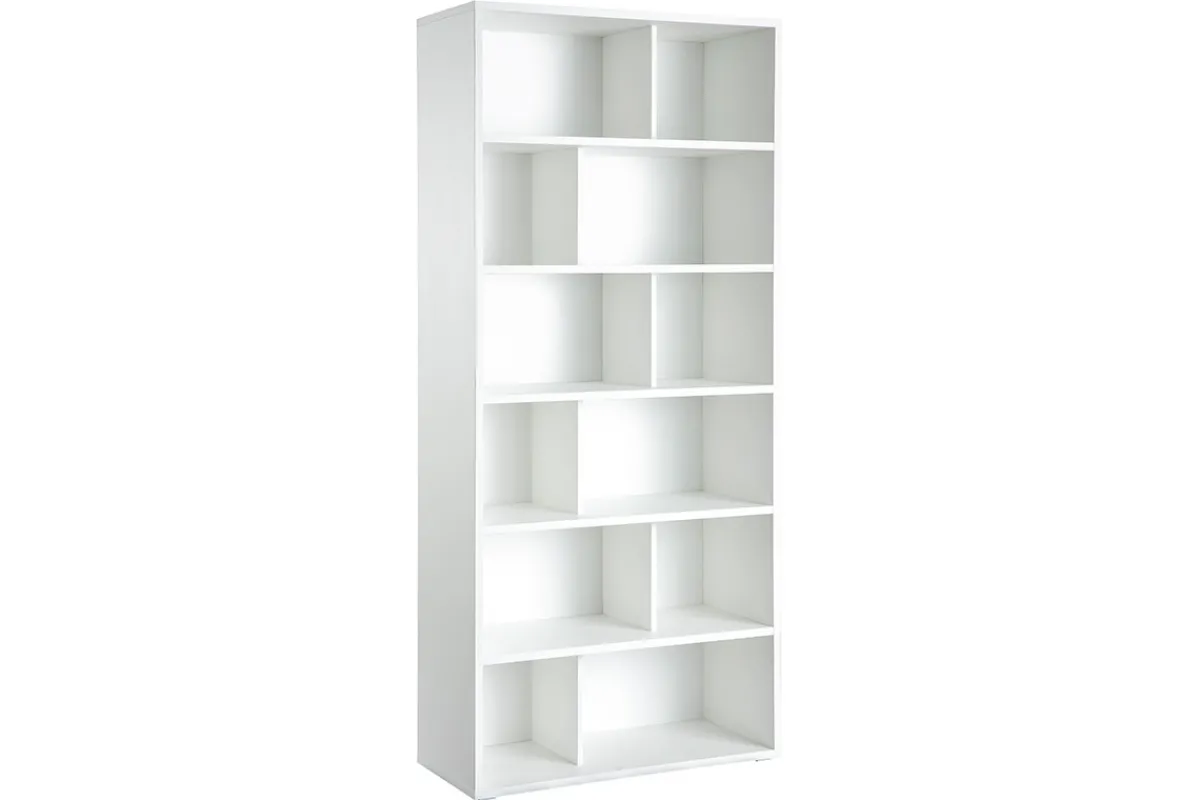Miliboo Design-Bücherregal Holz Weiß EPURE* Bücherregale|Bücherregale
