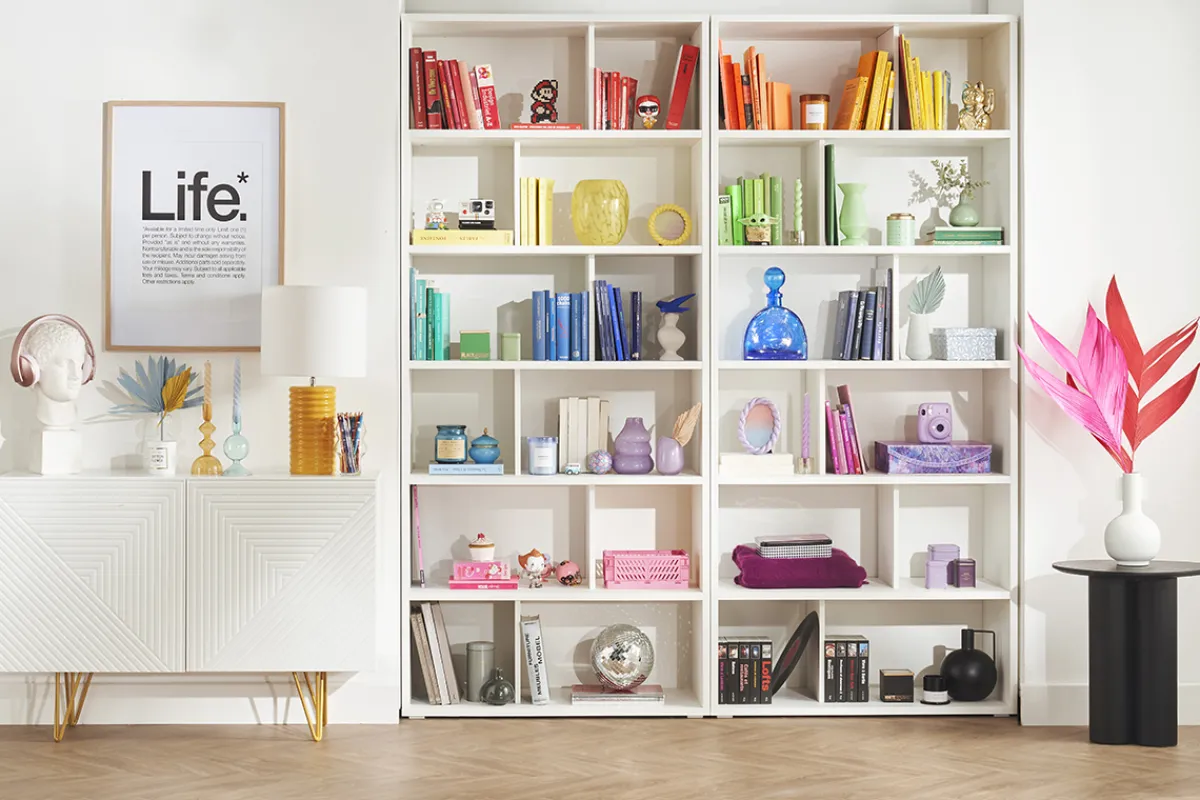 Miliboo Design-Bücherregal Holz Weiß EPURE* Bücherregale|Bücherregale