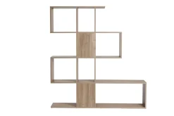 Miliboo Design-Bücherregal und Raumtrenner Eichen-Effekt COMO* Bücherregale|Bücherregale