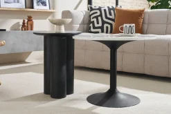 Miliboo Design-Beistelltisch Schwarz HOLLEN* Couchtische|Beistelltische