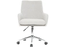 Miliboo Design-Bürosessel Stoff Grau SHANA* Bürostühle|Bürostuhl Zum Kleinen Preis