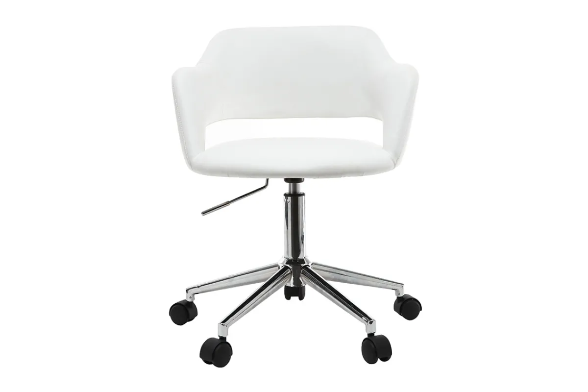 Miliboo Design-Bürostuhl Weiß JESSY* Bürostühle|Bürostuhl Zum Kleinen Preis