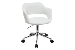 Miliboo Design-Bürostuhl Weiß JESSY* Bürostühle|Bürostuhl Zum Kleinen Preis