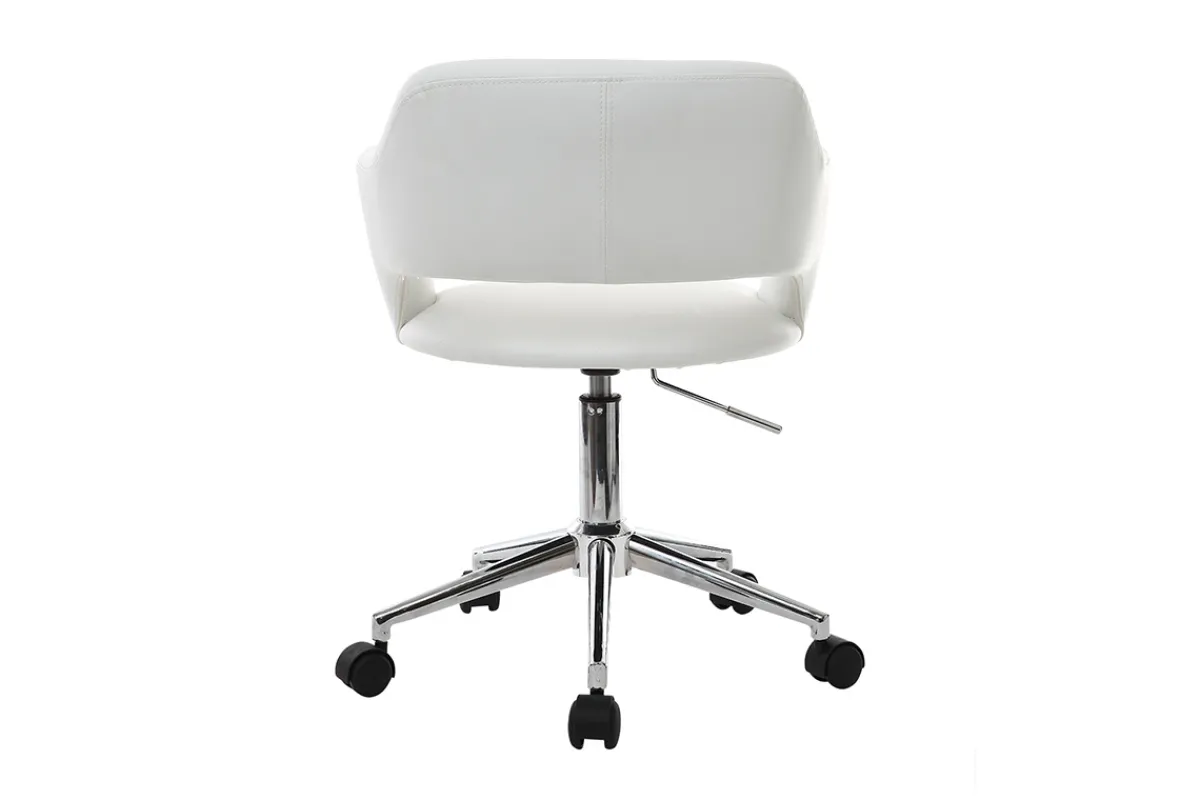Miliboo Design-Bürostuhl Weiß JESSY* Bürostühle|Bürostuhl Zum Kleinen Preis