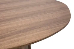 Miliboo Design-Couchtisch aus dunklem Holz mit Walnussfurnier B100 cm HOLLEN* Couchtische