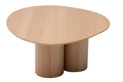 Miliboo Design-Couchtisch aus hellem Holz B100 cm HOLLEN* Couchtische