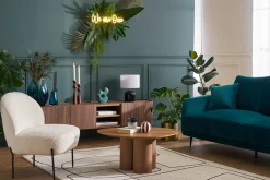 Miliboo Design-Couchtisch Walnuss HOLLEN* Couchtische