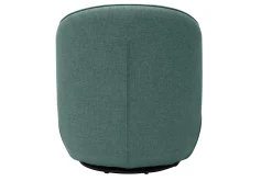 Miliboo Design-Drehsessel mit graugrünem Stoffbezug AMBER* Design-sessel|Sessel
