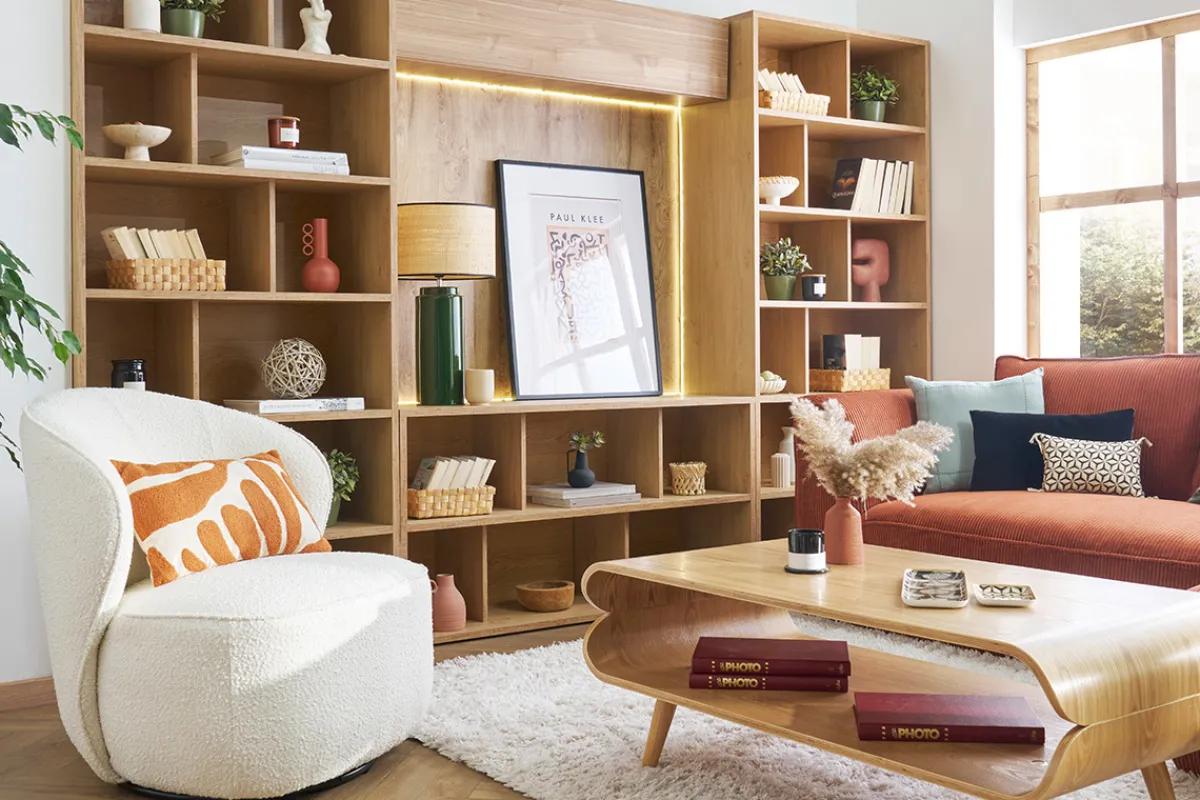 Miliboo Design-Drehsessel mit graugrünem Stoffbezug AMBER* Design-sessel|Sessel