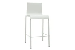 Miliboo Designer Barhocker stapelbar weiß H65 cm (2er-Satz) KUPA* Barhocker