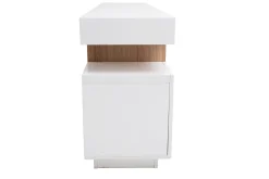 Miliboo Designer-Anrichte und Holznische weiß matt LIVO* Sideboards