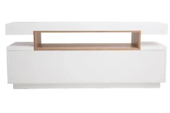 Miliboo Designer-Anrichte und Holznische weiß matt LIVO* Sideboards
