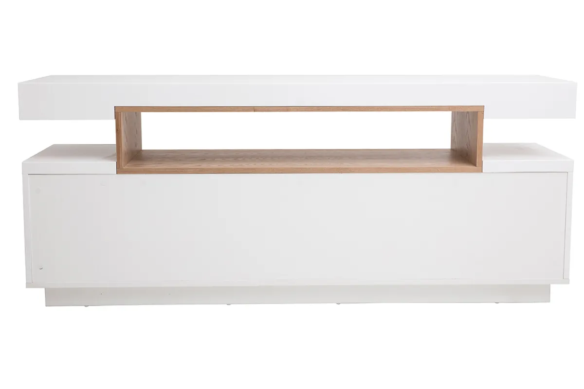 Miliboo Designer-Anrichte und Holznische weiß matt LIVO* Sideboards