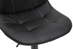Miliboo Designer-Barhocker höhenverstellbar schwarze (2er-Set) COX* Barhocker