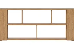 Miliboo Designer-Bücherregal niedrig Eichenholz L168 cm MUSSO* Bücherregale|Bücherregale