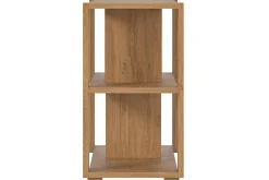 Miliboo Designer-Bücherregal niedrig Eichenholz L168 cm MUSSO* Bücherregale|Bücherregale