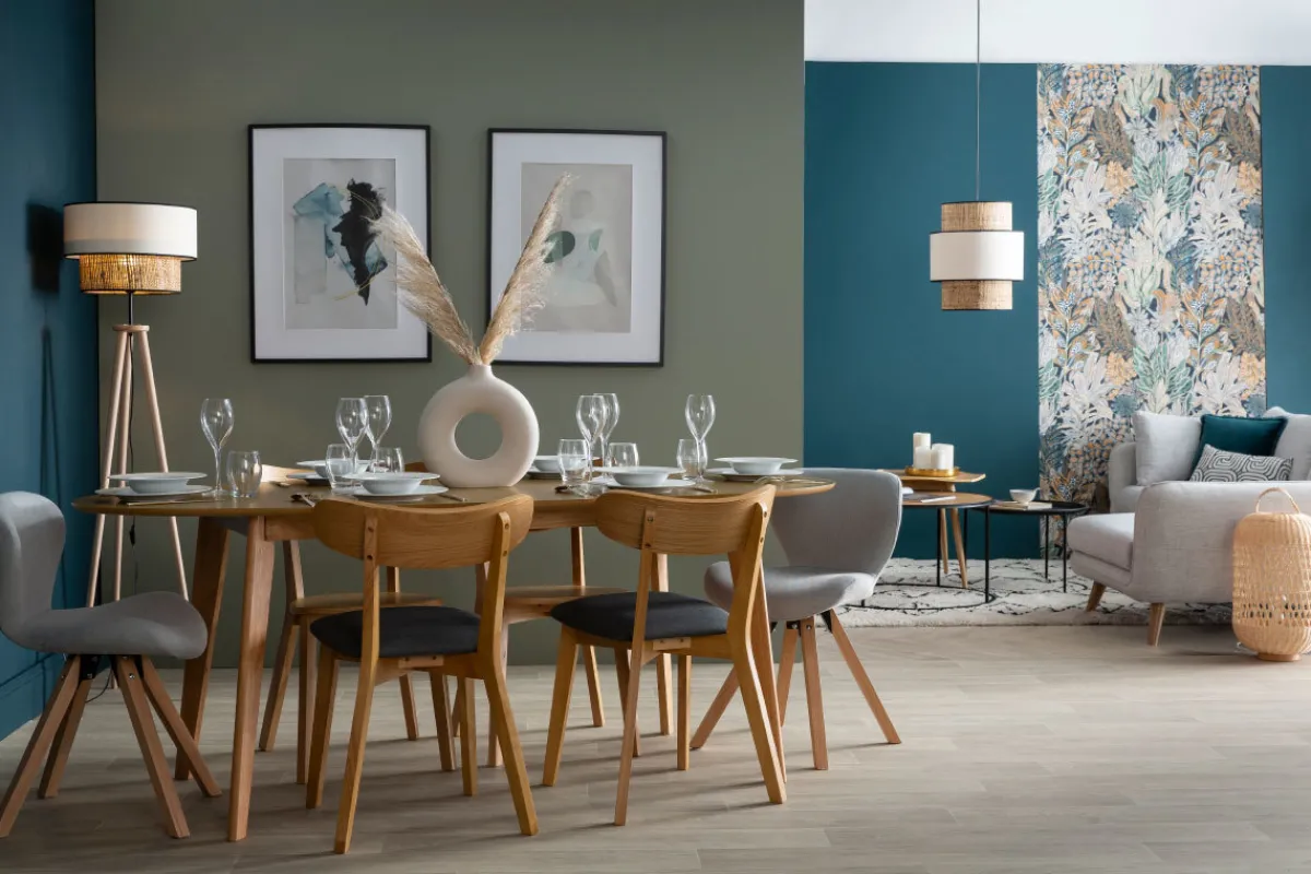 Miliboo Design-Esstisch ausziehbar Eiche L150-200 MARIK* Ausziehtische
