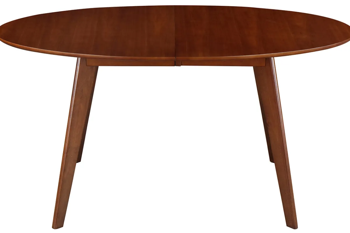 Miliboo Design-Esstisch ausziehbar Nussbaum L150-200 MARIK* Ausziehtische
