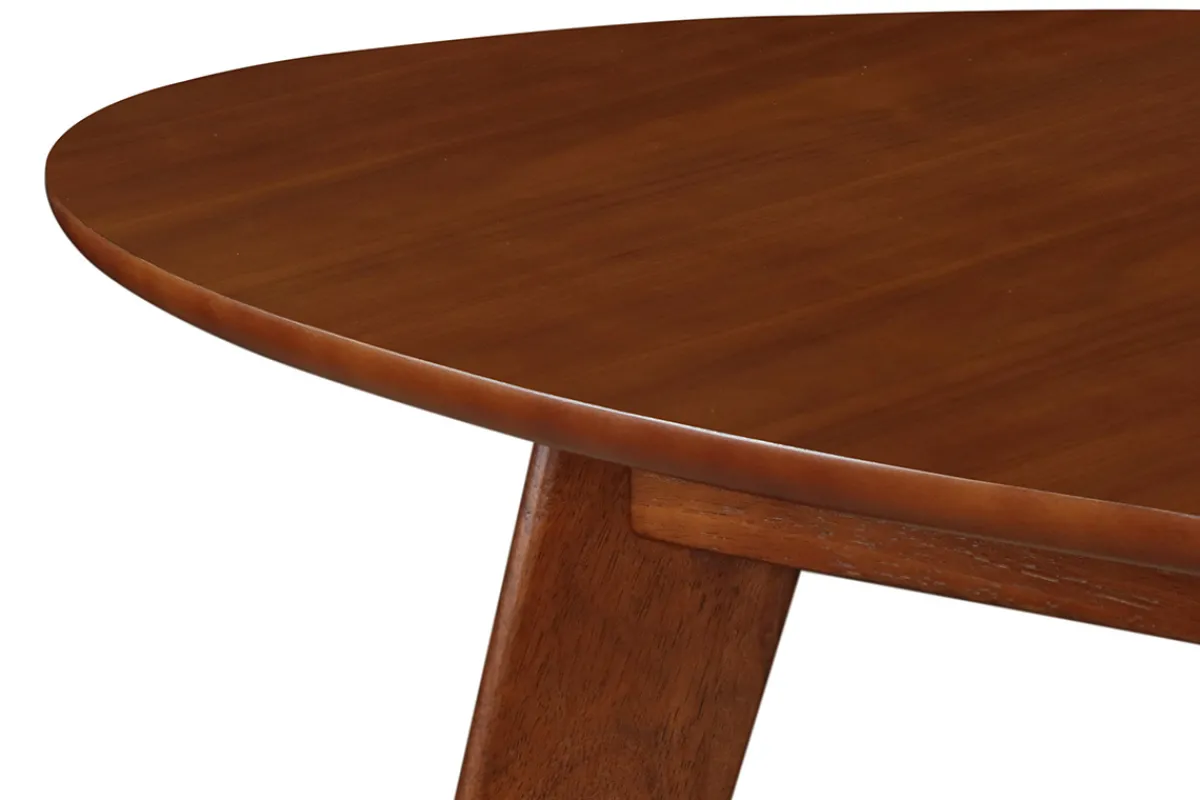Miliboo Design-Esstisch ausziehbar Nussbaum L150-200 MARIK* Ausziehtische