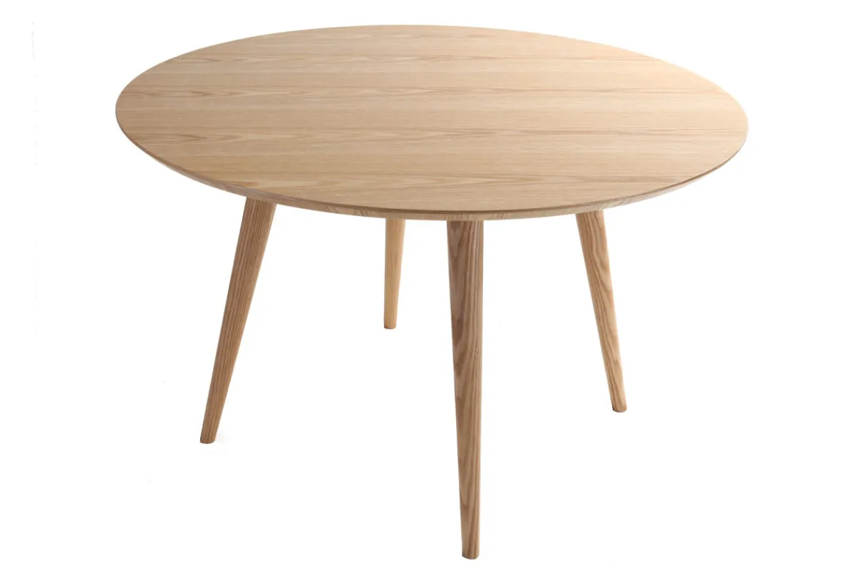 Miliboo Design-Esstisch Esche D120 LIVIA* Esstische