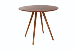 Miliboo Design-Esstisch rund Nussbaum D90 ARTIK* Esstische