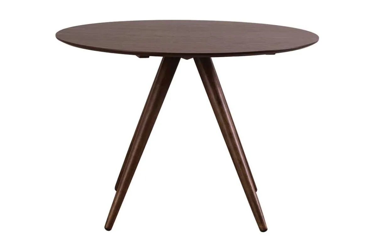 Miliboo Design-Esstisch rund Nussbaum D106 WALFORD* Esstische