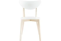Miliboo Design-Holzstuhl mit Weiß LEENA (2 Stck.)* Design-stühle|Holzstühle