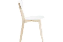 Miliboo Design-Holzstuhl mit Weiß LEENA (2 Stck.)* Design-stühle|Holzstühle
