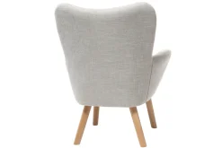 Miliboo Design-Kindersessel Hellgrau BABY BRISTOL*Kinder Kindersessel
