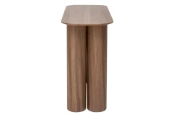 Miliboo Design-Konsole aus dunklem Holz B100 cm FOLEEN* Konsolentische
