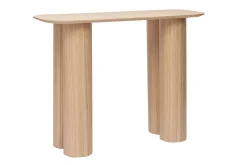 Miliboo Design-Konsole aus hellem Holz B100 cm FOLEEN* Konsolentische