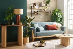 Miliboo Design-Konsole aus hellem Holz B100 cm FOLEEN* Konsolentische