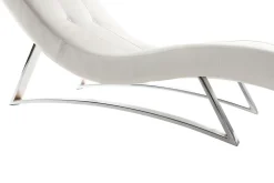 Miliboo Design-Liegestuhl Weiß MONACO* Relaxsessel|Sessel