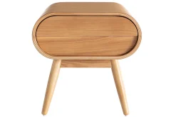 Miliboo Design-Nachttisch Eschenholz 1 Schublade BJORG* Nachttische