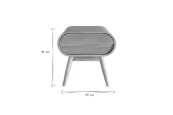 Miliboo Design-Nachttisch Eschenholz 1 Schublade BJORG* Nachttische