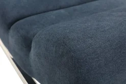 Miliboo Design-Schaukelstuhl Stoff Hellgrau TAYLOR* Schaukelstühle|Sessel