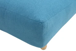 Miliboo Design-Schlafsofa skandinavisch Blaugrün und Eiche YUMI* Schlafsofas