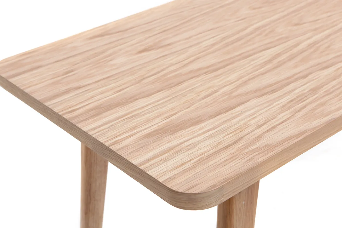 Miliboo Design-Schreibtisch Eiche L140 cm FIFTIES* Design-schreibtische