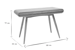 Miliboo Design-Schreibtisch Esche - BJORG* Design-schreibtische
