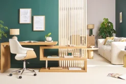 Miliboo Design-Schreibtisch Holz verstellbar MAX* Design-schreibtische