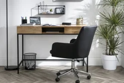 Miliboo Design-Schreibtisch Industrie-Stil Mangobaum YPSTER* Design-schreibtische