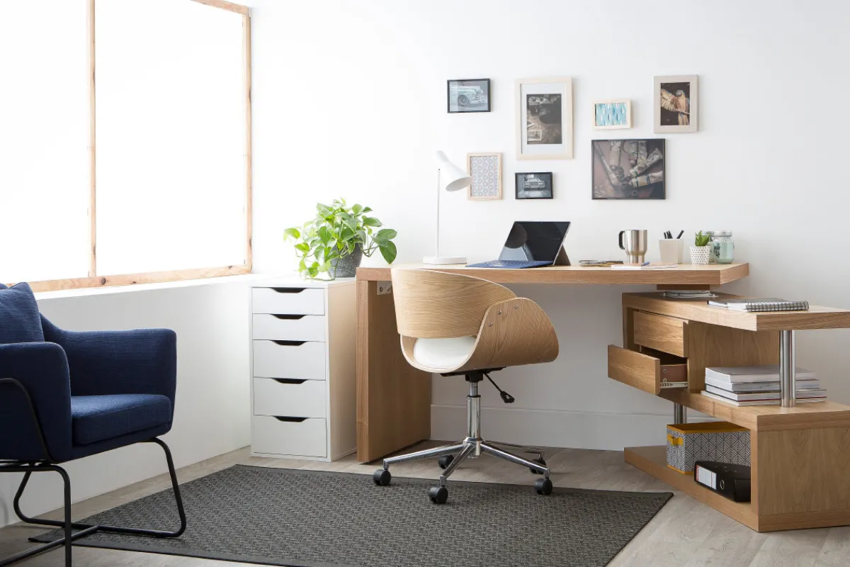 Miliboo Design-Schreibtisch MAX Holz abnehmbar* Design-schreibtische