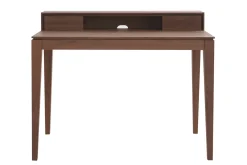 Miliboo Design-Schreibtisch mit Fächern aus Nussbaumholz SEKRET* Design-schreibtische