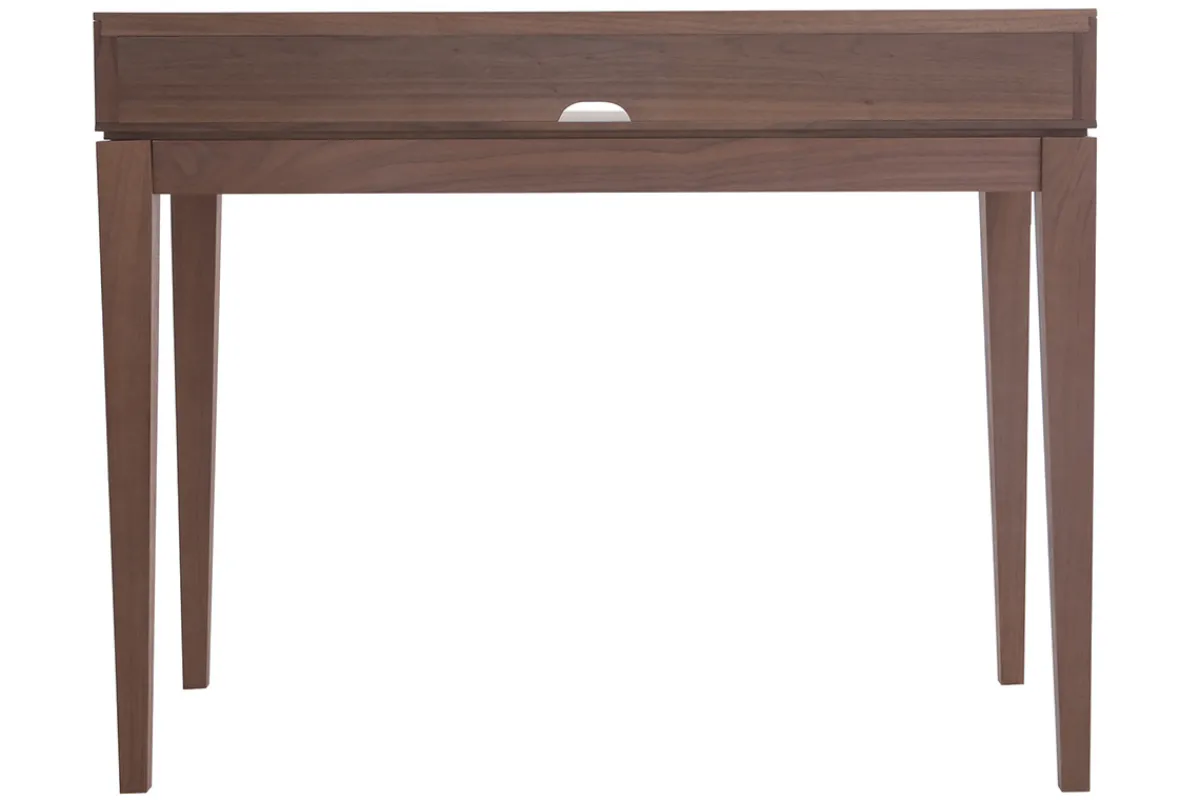 Miliboo Design-Schreibtisch mit Fächern aus Nussbaumholz SEKRET* Design-schreibtische