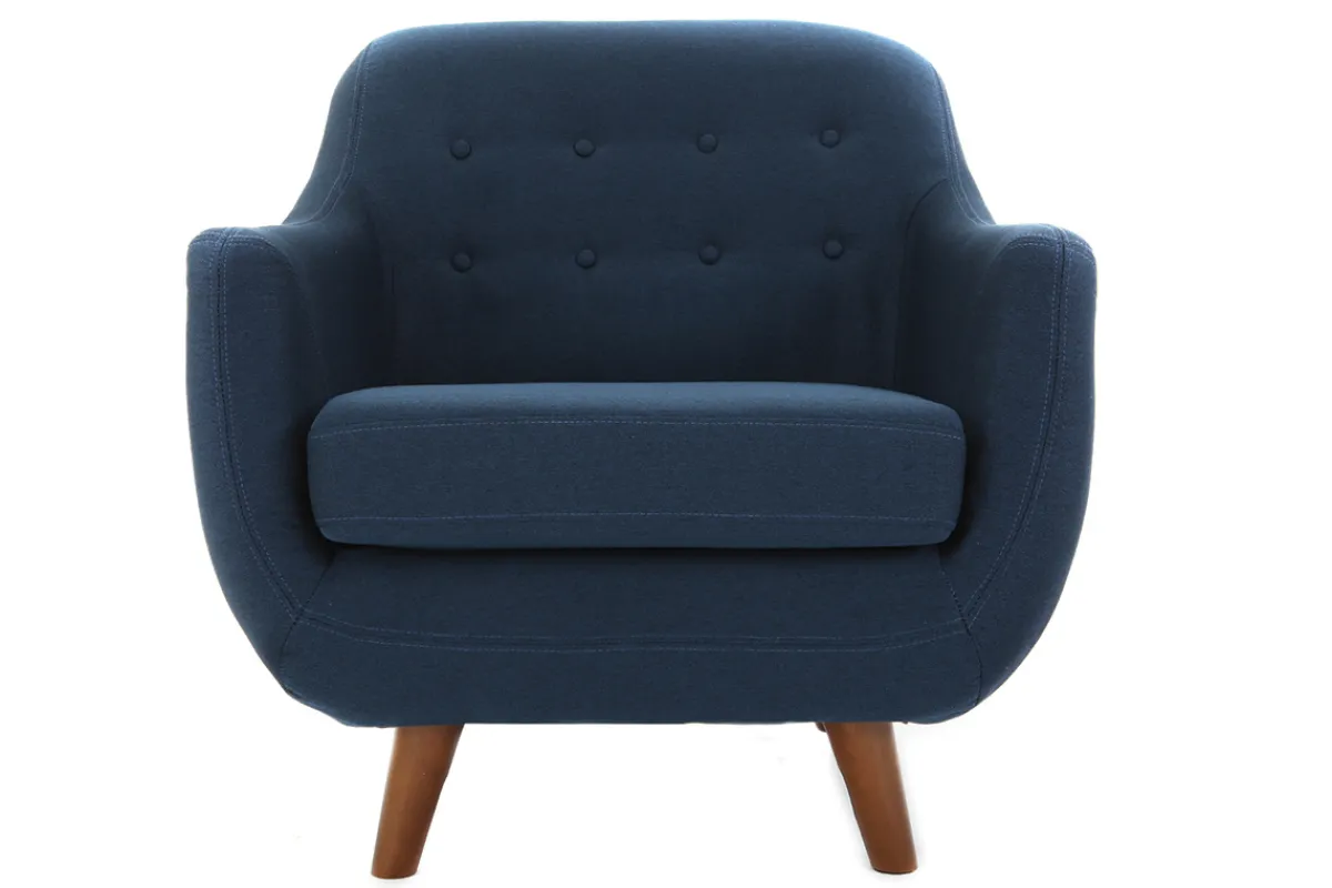 Miliboo Design-Sessel Blau YNOK* Design-sessel|Sessel