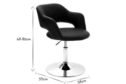 Miliboo Design-Sessel JESSY Weiß* Design-sessel|Bürostühle