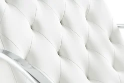 Miliboo Design-Sessel Schaukelstuhl CHESTY Weiß* Design-sessel|Schaukelstühle